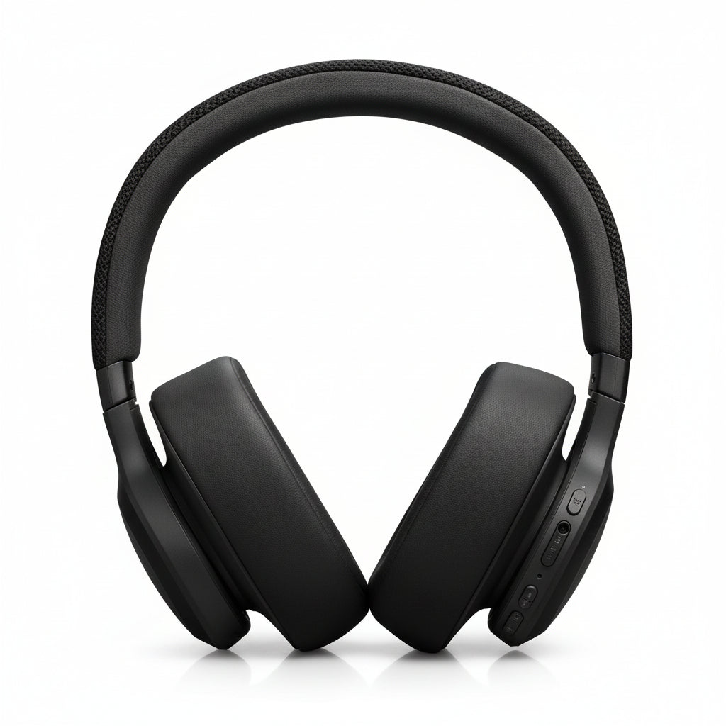 JBL Live 770NC Bluetooth Noise Cancelling Headphones - Black - Pristine - Refurbished