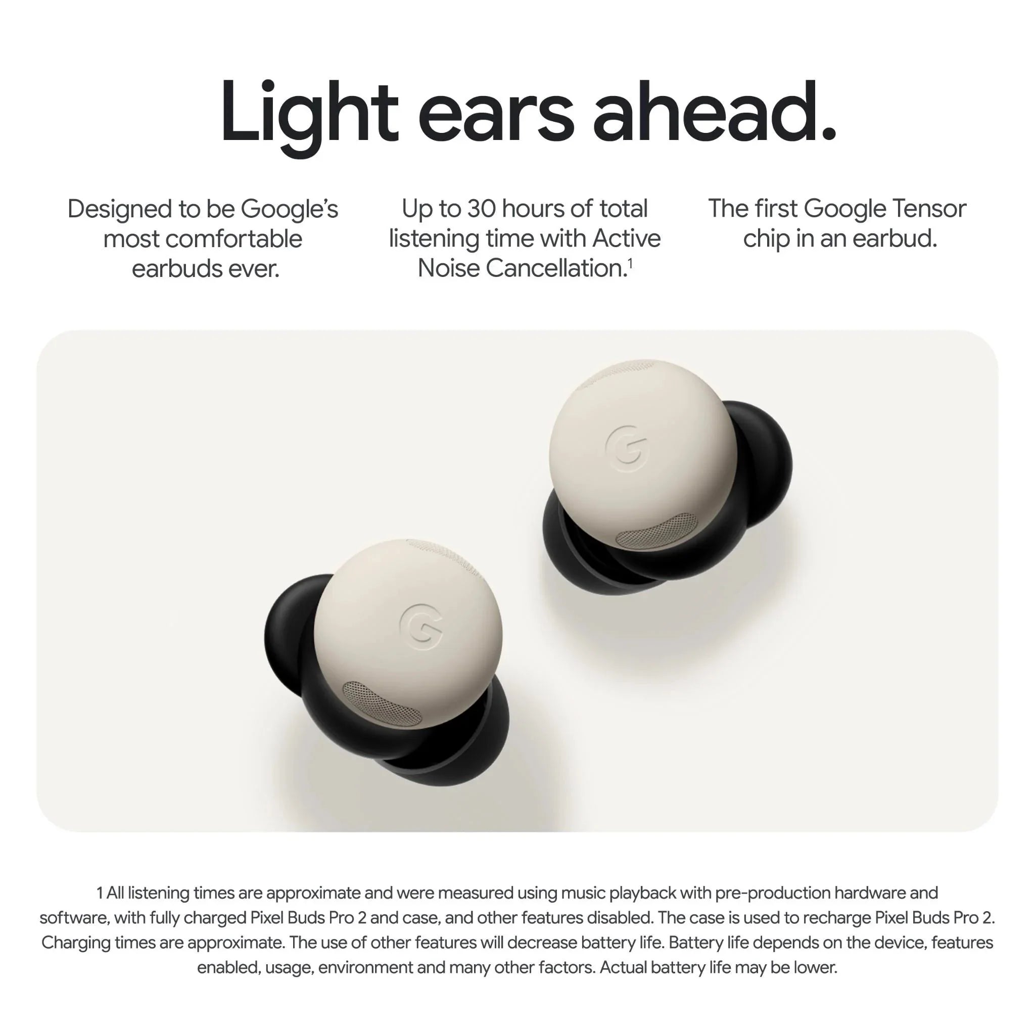 Google Pixel Buds Pro 2 (hazel) - Wireless Noise-Cancelling Earbuds with Adaptive Sound & Long Battery Life