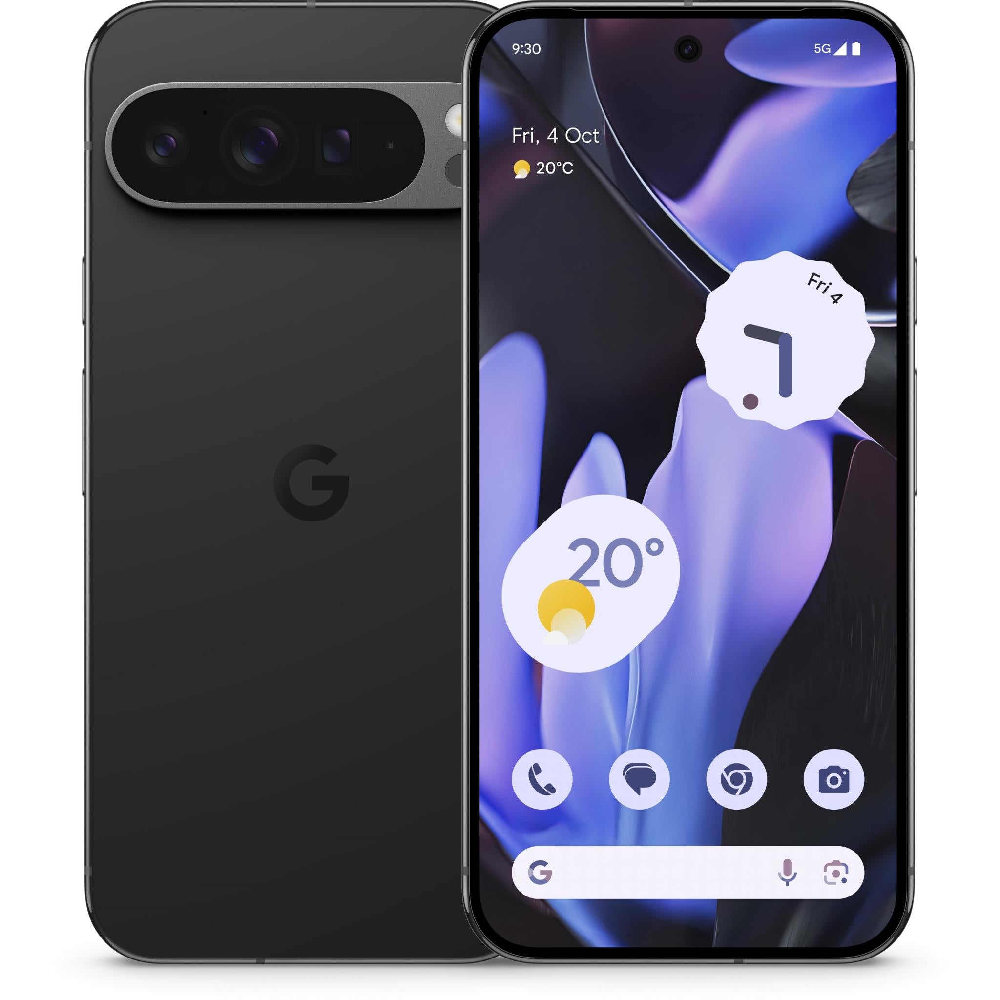 Google Pixel 9 Pro XL 5G Smartphone (16GB/512GB, Obsidian) - Brand New