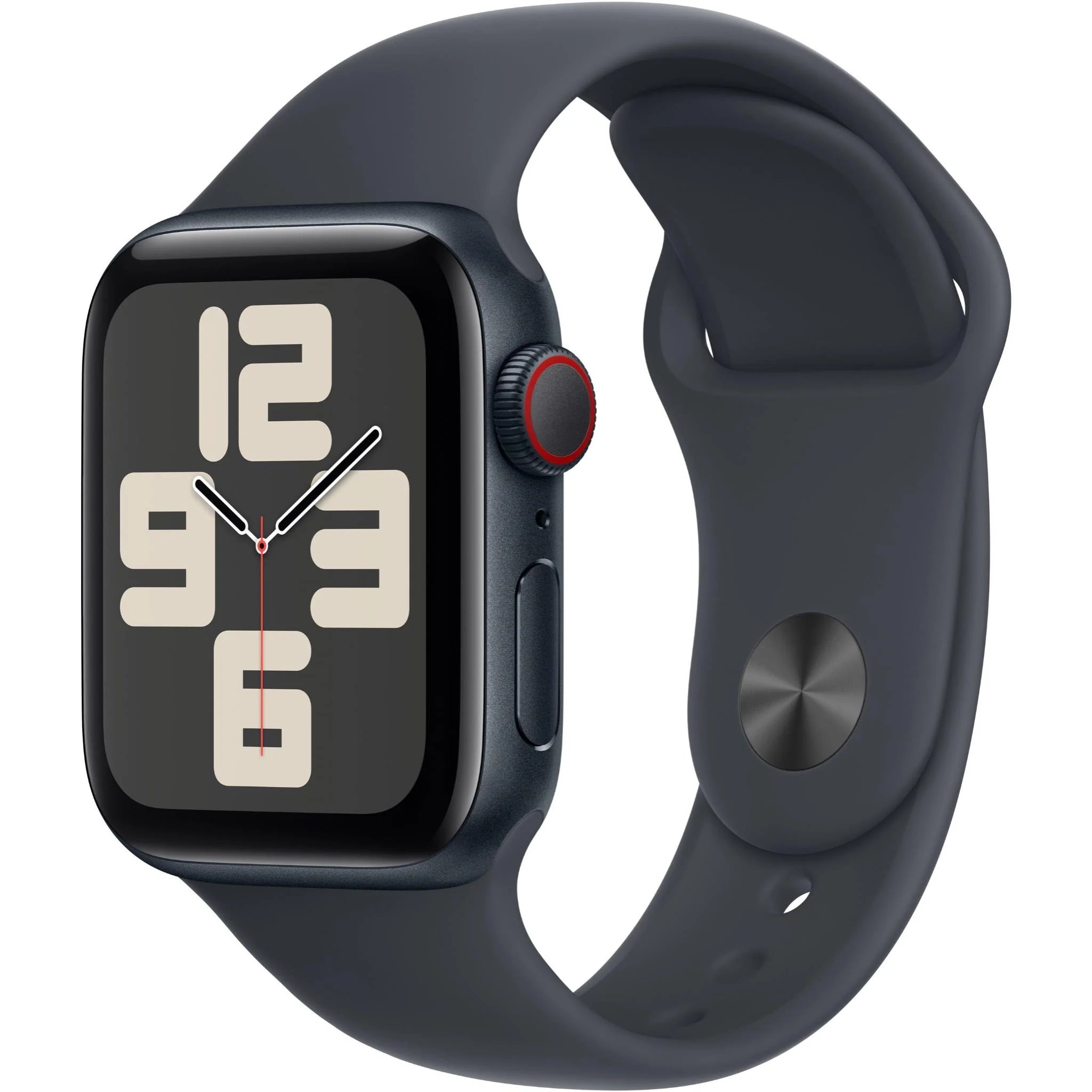 Apple Watch SE 2nd Gen 40mm Aluminium Case GPS + Cellular Sport Band - Midnight (S/M) - AU Version