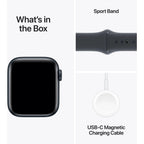 Apple Watch SE 2nd Gen 40mm Aluminium Case GPS + Cellular Sport Band - Midnight (S/M) - AU Version