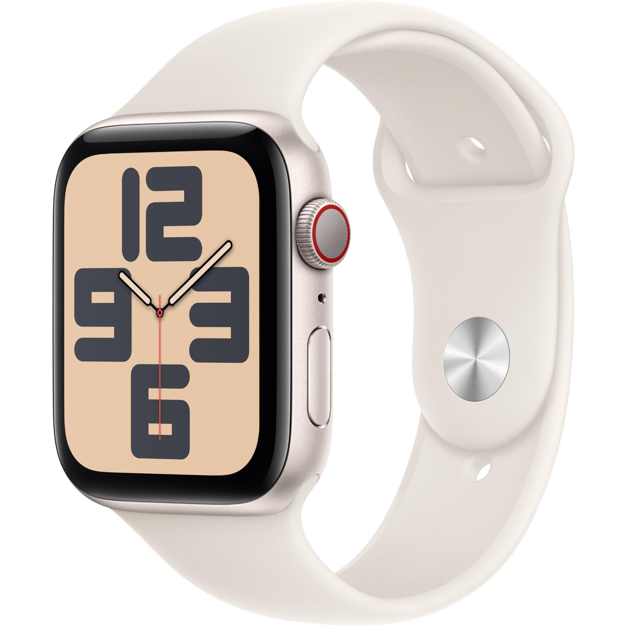 Apple Watch SE (2nd Gen) 44mm GPS + Cellular Starlight Aluminium Case with Starlight Sport Band (AU Version)