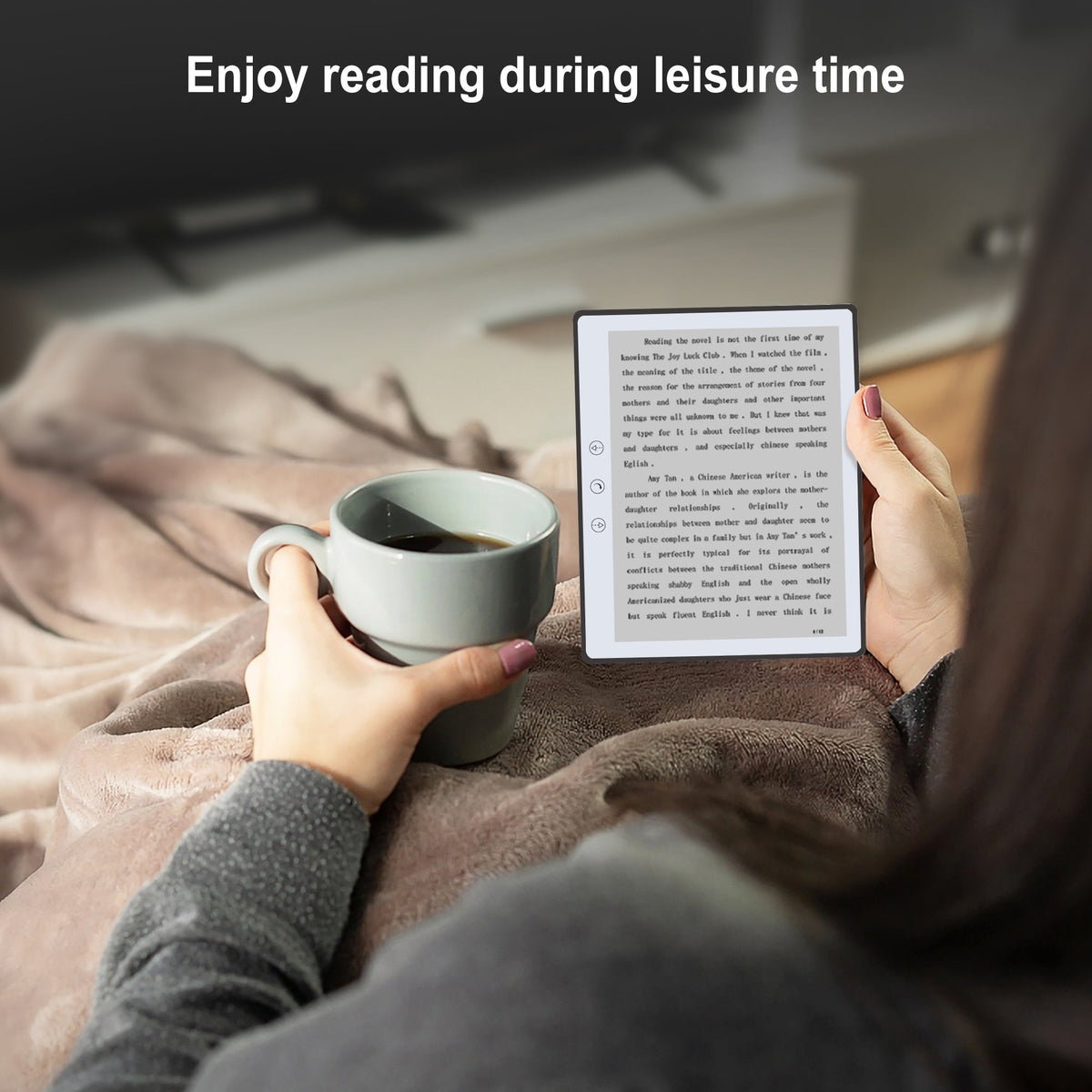 Trion Nex Ebook-Reader - 6" E-Ink Touchscreen, Quad-Core, 32GB Storage, Android 8.1 - Black - Pristine  - Refurbished Trion