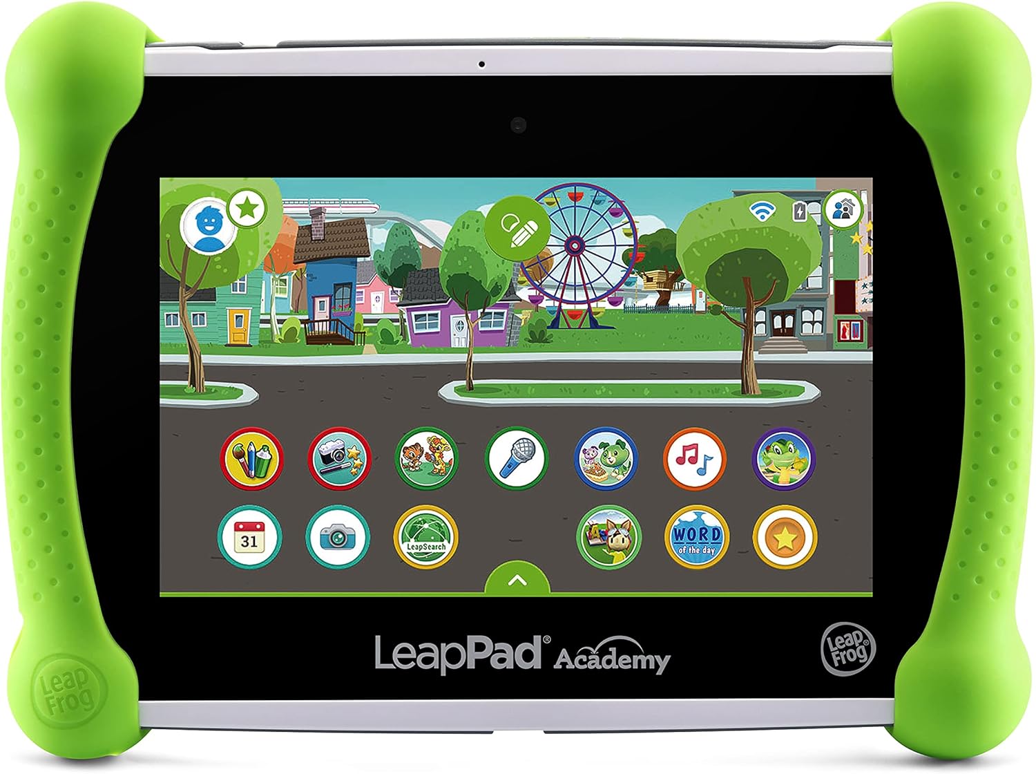 LeapFrog LeapPad Academy Kids’ Learning Tablet – Green LeapPad
