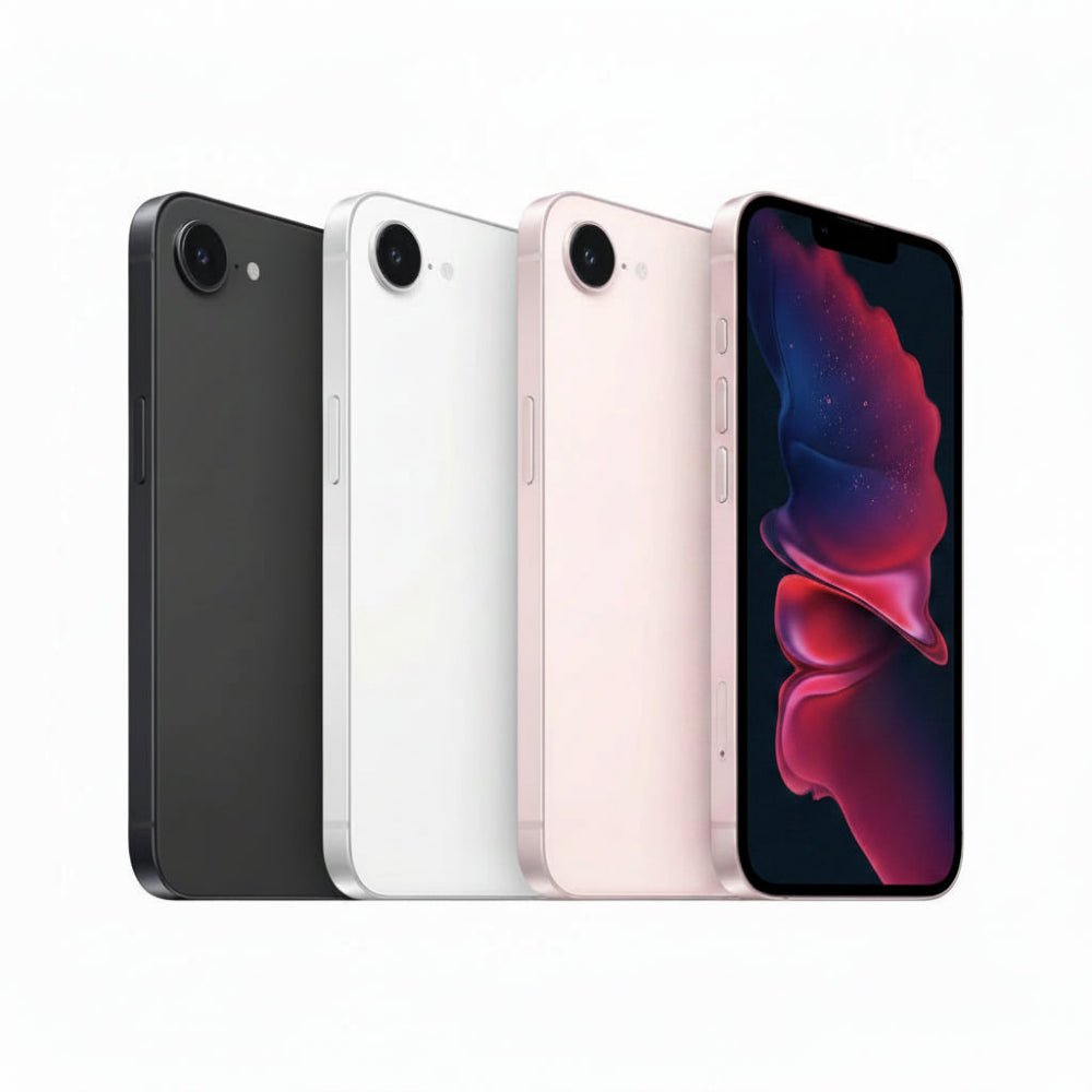 Apple iPhone 17e 256GB, 512GB - Black, Soft Pink, White – Powerful A-Series Smartphone with Advanced Camera