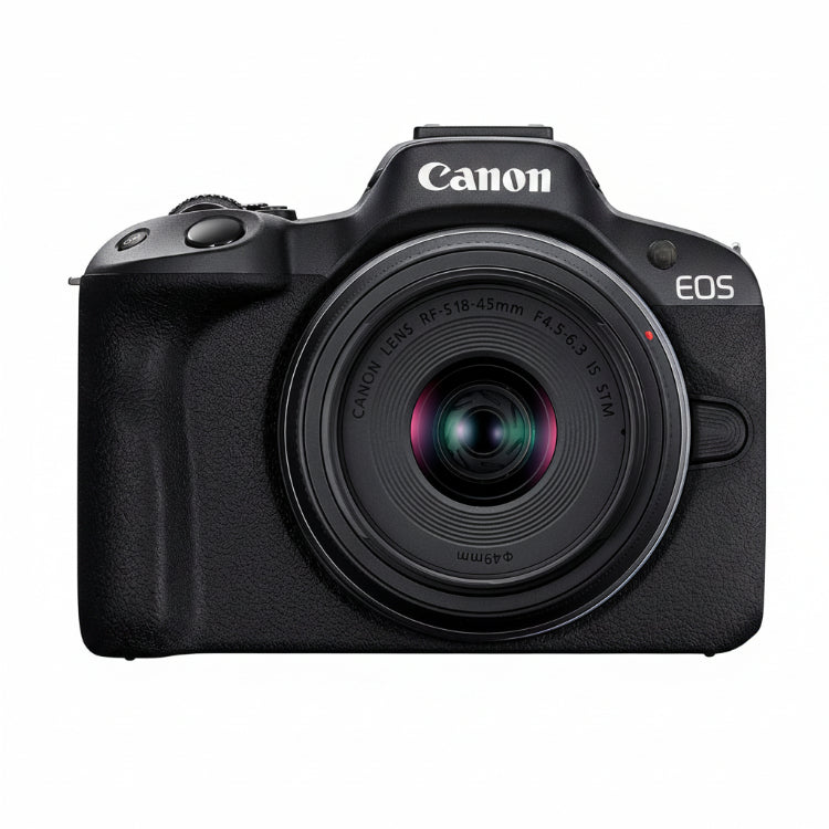 Canon EOS R50 Kit with RF 18-45mm Lens (Black)