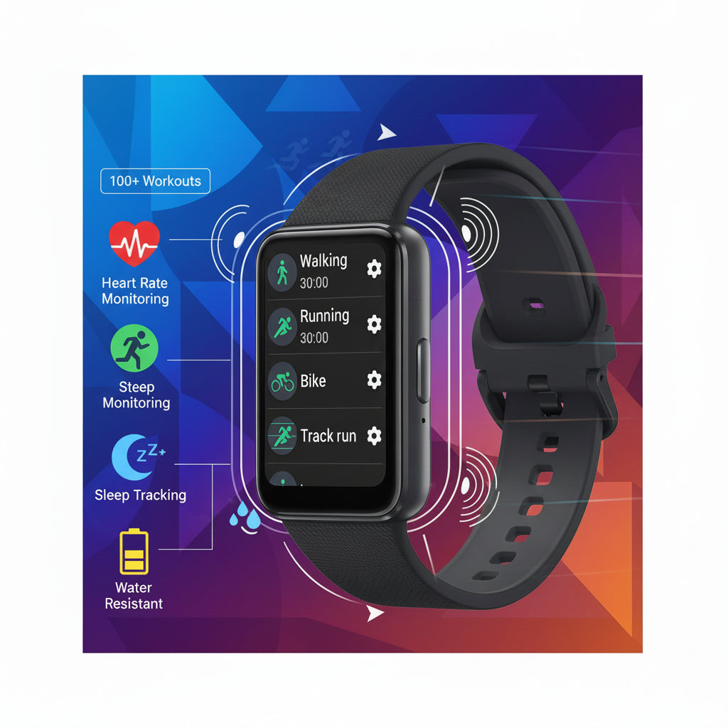 Samsung Galaxy Fit3 - Smart Fitness Smartwatch Grey - Good Samsung