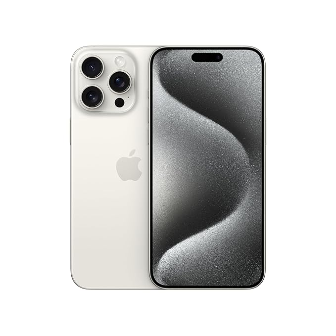 Apple iPhone 15 Pro Max 8GB/256GB Titanium White - (AU Version) - Pristine Refurbished