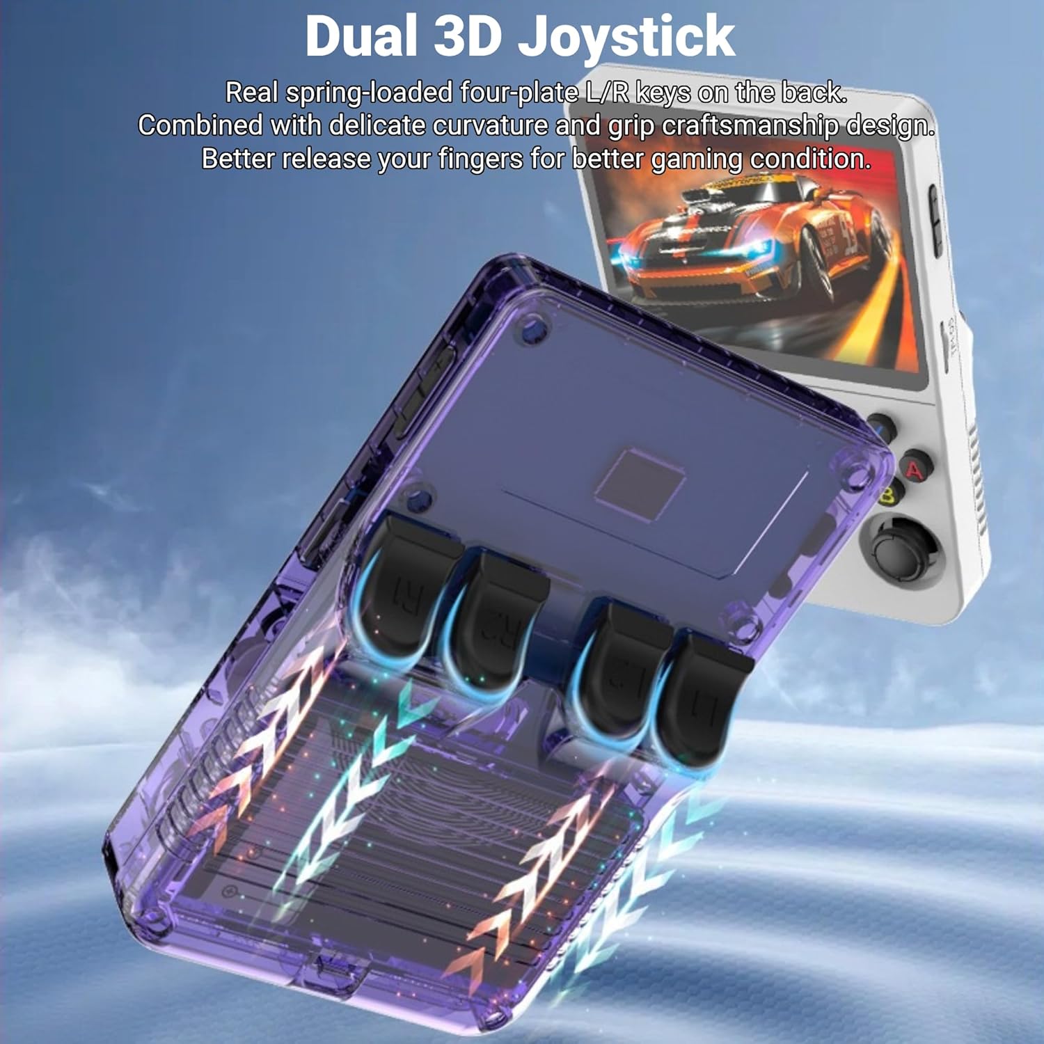 R36S 3.5-inch Handheld Retro Gaming Console - Portable, Open Source Linux System, Emulator Support