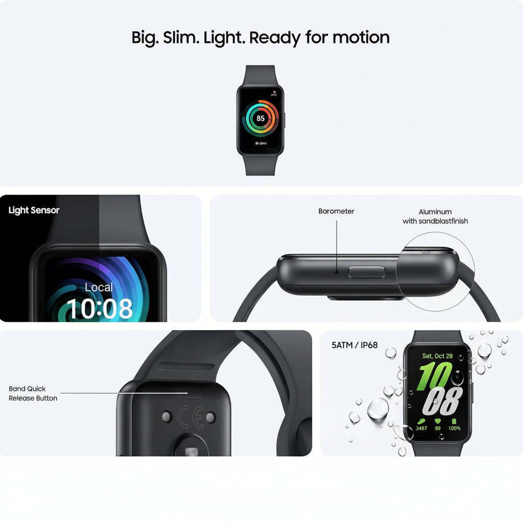 Samsung Galaxy Fit3 40mm AMOLED Fitness & Wellness Band