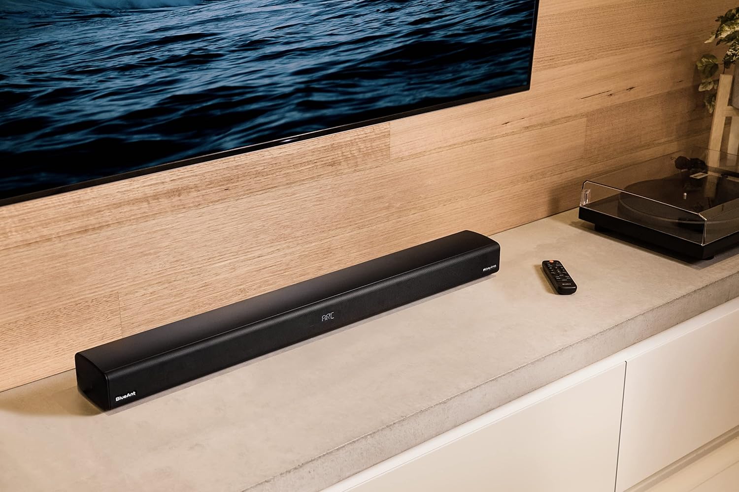 BlueAnt XT100 2.0 100W Dolby Atmos Soundbar – Immersive Audio Experience in a Sleek Design - Good – Refurbished BlueAnt