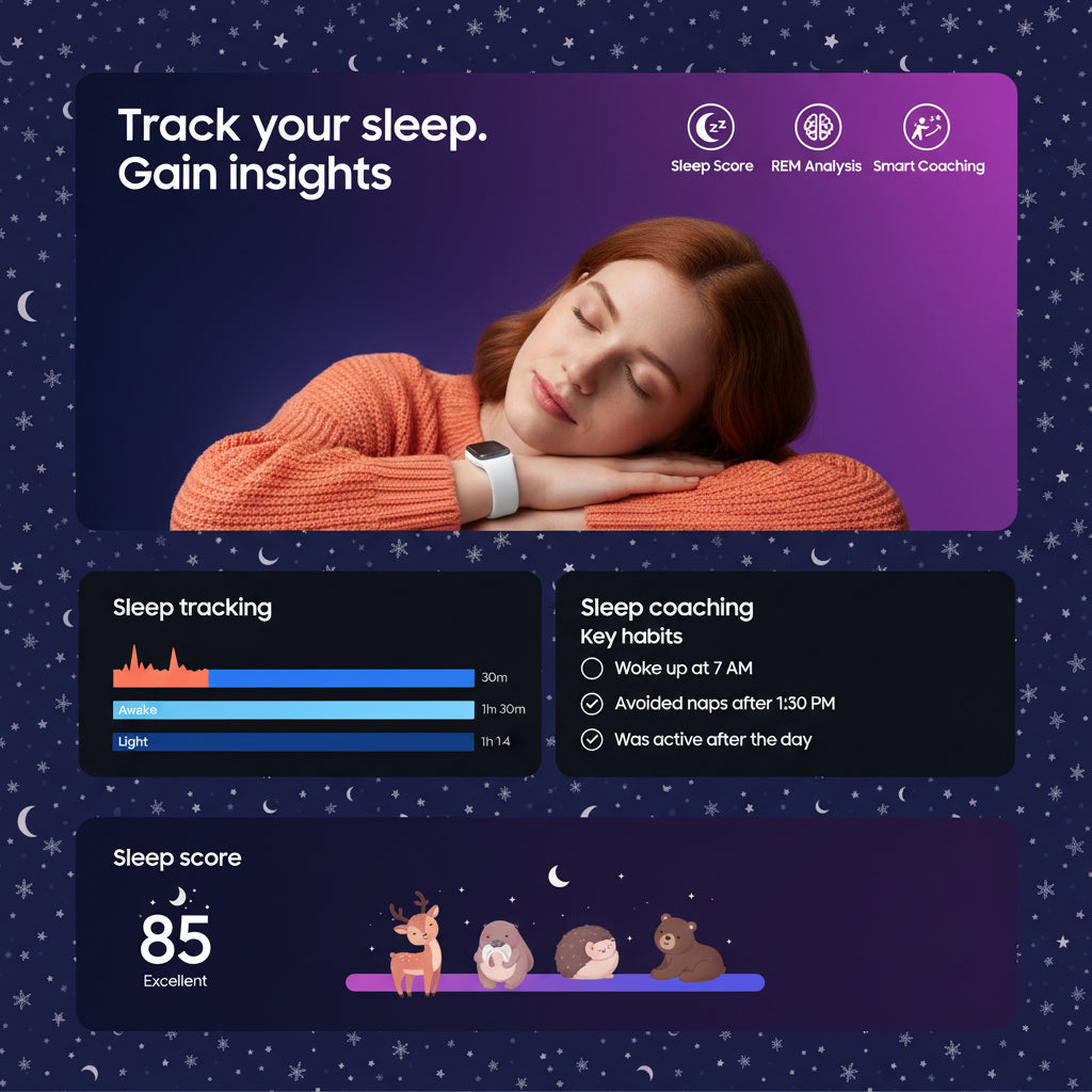Samsung Galaxy Fit3 40mm AMOLED Fitness & Wellness Band