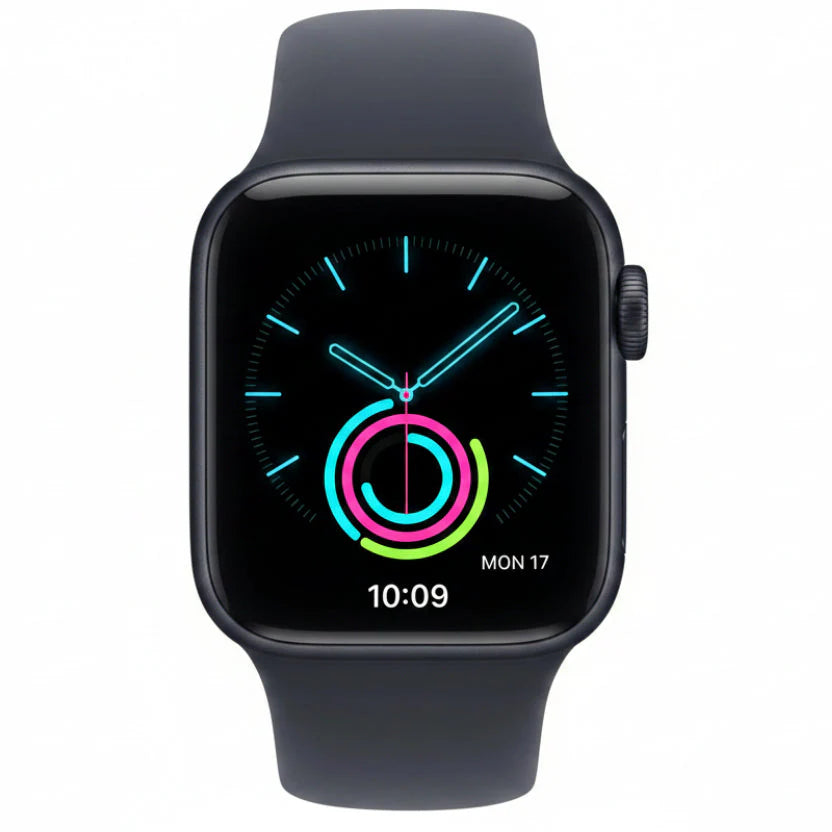 Apple Watch SE (3rd Gen) Cellular 40mm - Midnight Aluminium Case with Midnight Sport Band (S/M) Apple