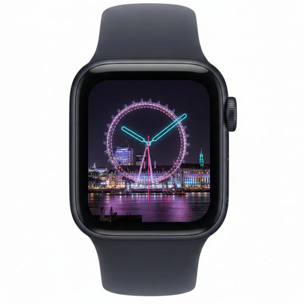 Apple Watch SE 3rd Gen (2025) 40MM GPS + Cellular - Aluminum Case Midnight - 100% Battery - Pristine - Refurbished Apple