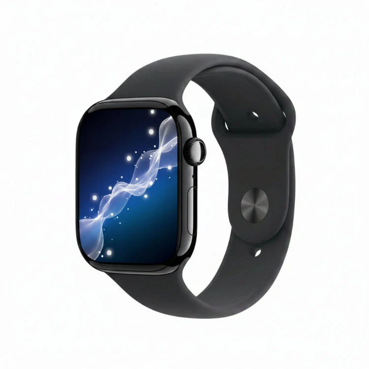Apple Watch Series 11 46mm, 42mm GPS Aluminium Case - Jet Black, Space Grey, Silver, Rose Gold with Sports Generic Band Smartwatch Acceptable - Refurbished Apple
