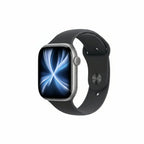 Apple Watch Series 11 46mm, 42mm GPS + Cellular Aluminium Case – Jet Black, Space Grey, Silver, Rose Gold with Sport Band (M/L) Smartwatch (Copy) Apple