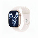 Apple Watch Series 11 46mm, 42mm GPS Aluminium Case - Jet Black, Space Grey, Silver, Rose Gold with Sports Generic Band Smartwatch Acceptable - Refurbished Apple