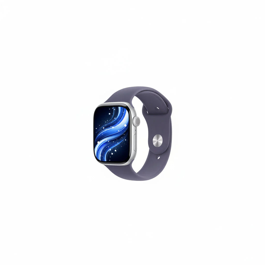 Apple Watch Series 11 46mm GPS + Cellular Aluminium Case – Jet Black, Space Grey, Silver, Rose Gold with Sport Band (M/L) Smartwatch - Good - Refurbished (Copy) Apple