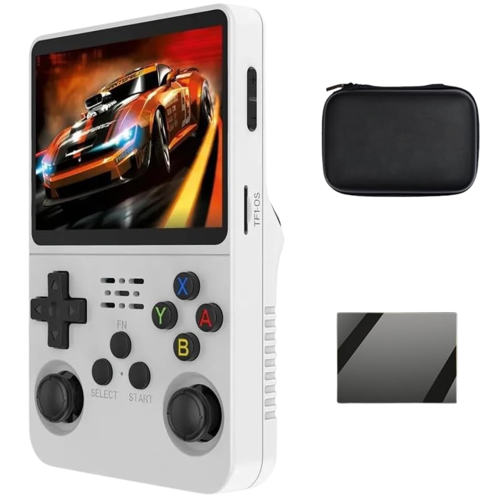 R36S 3.5-inch Handheld Retro Gaming Console - Portable, Open Source Linux System, Emulator Support