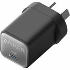 Anker Nano 3 charger black on white surface