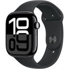 Angled view of Apple Watch Series 10 Rose Gold, clean display