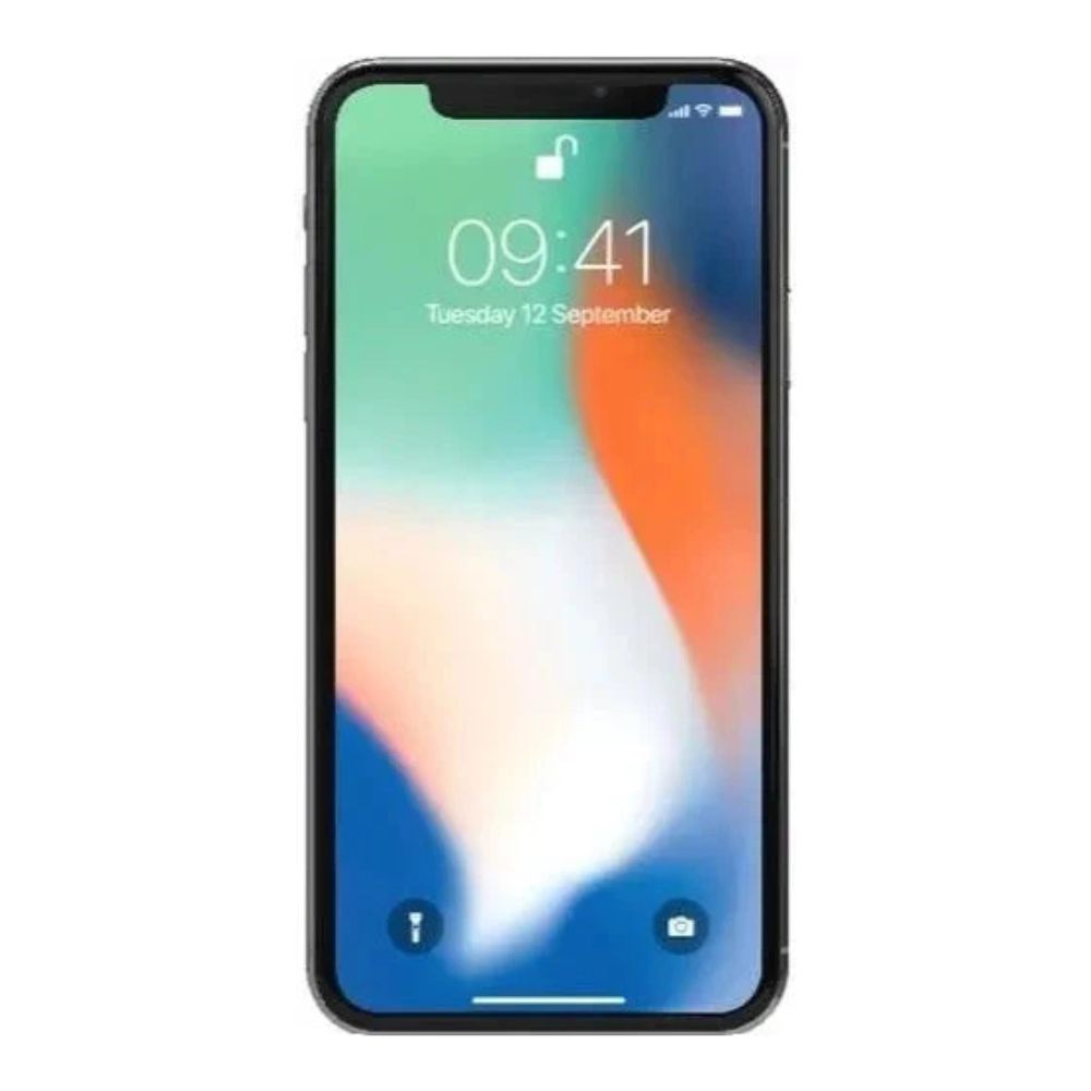 Refurbished iPhone X – side profile highlighting thin design and clean edges