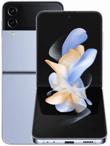 Samsung Galaxy Z Flip4 Foldable Phone - 128GB/256GB/512GB - Blue, Pink Gold, Bora Purple, Graphite - Acceptable - Refurbished SAMSUNG