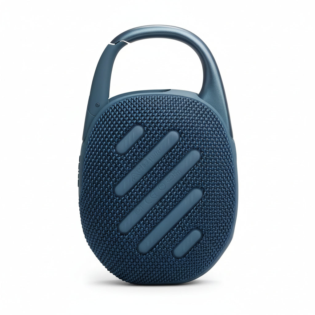 JBL Clip 5 Bluetooth Portable Wireless Speaker - Blue- Pristine - Refurbished