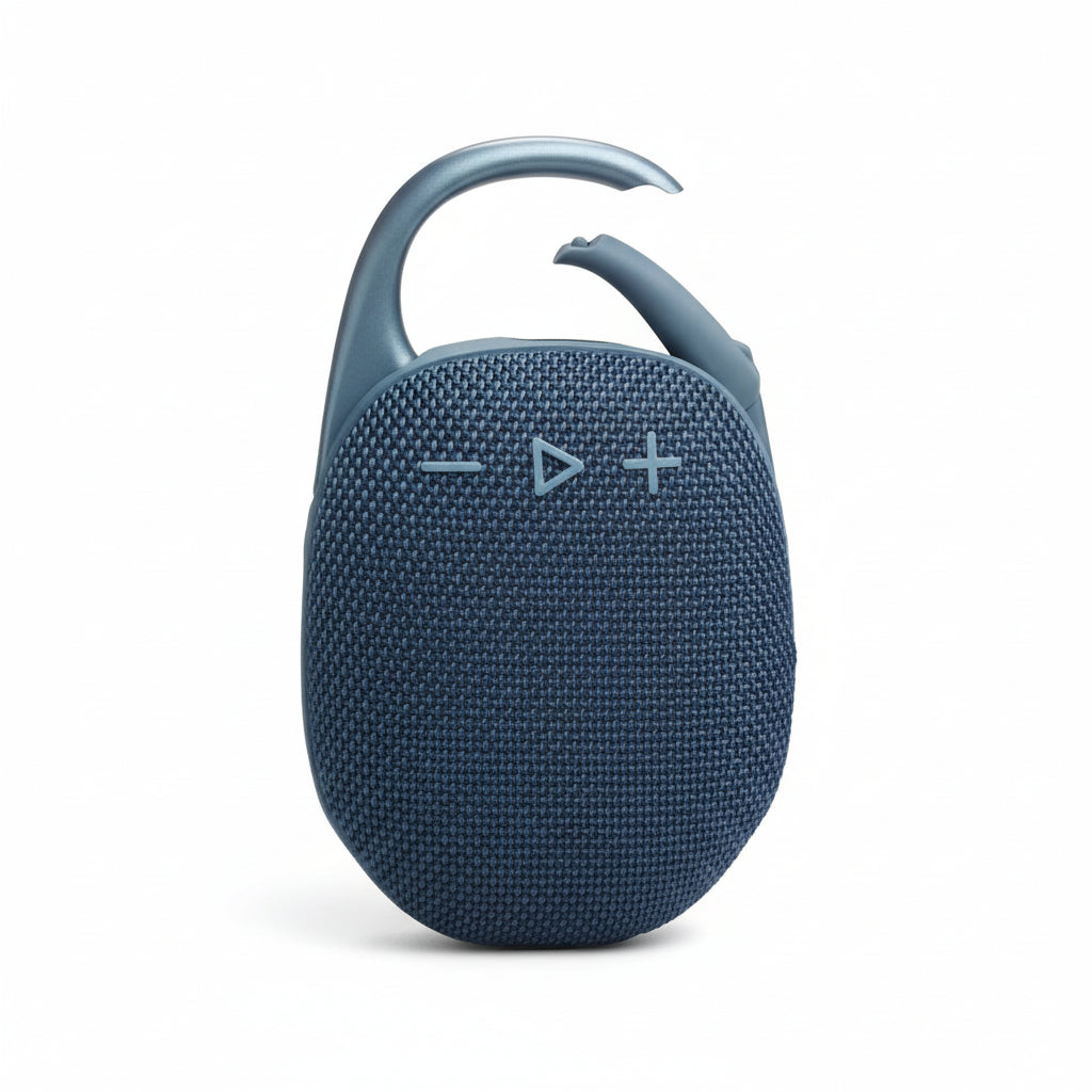 JBL Clip 5 Bluetooth Portable Wireless Speaker - Blue- Pristine - Refurbished