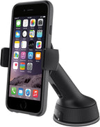 Belkin universal car mount with phone front view