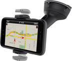 Belkin car mount securing smartphone on dashboard