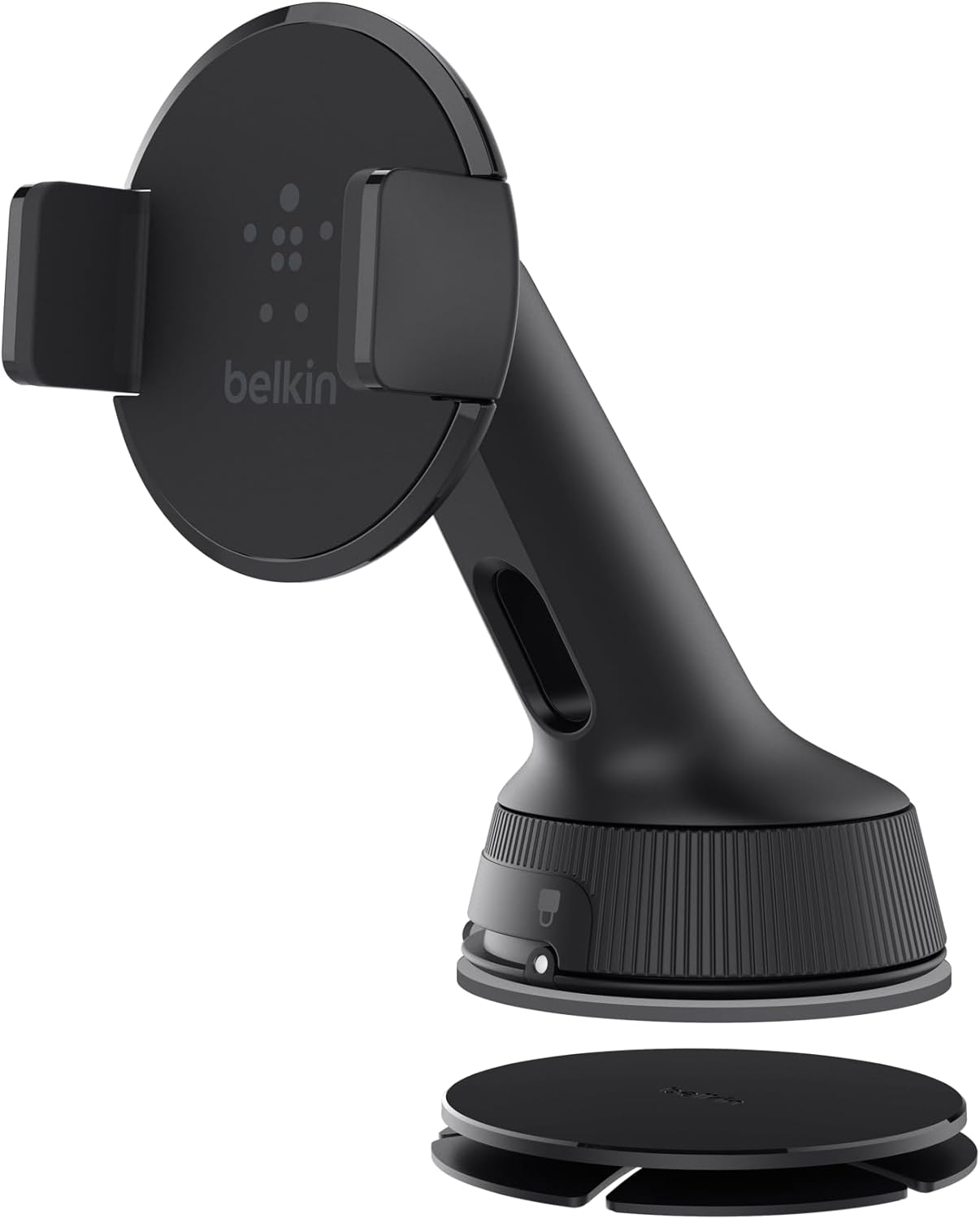 Universal Belkin car mount holding phone