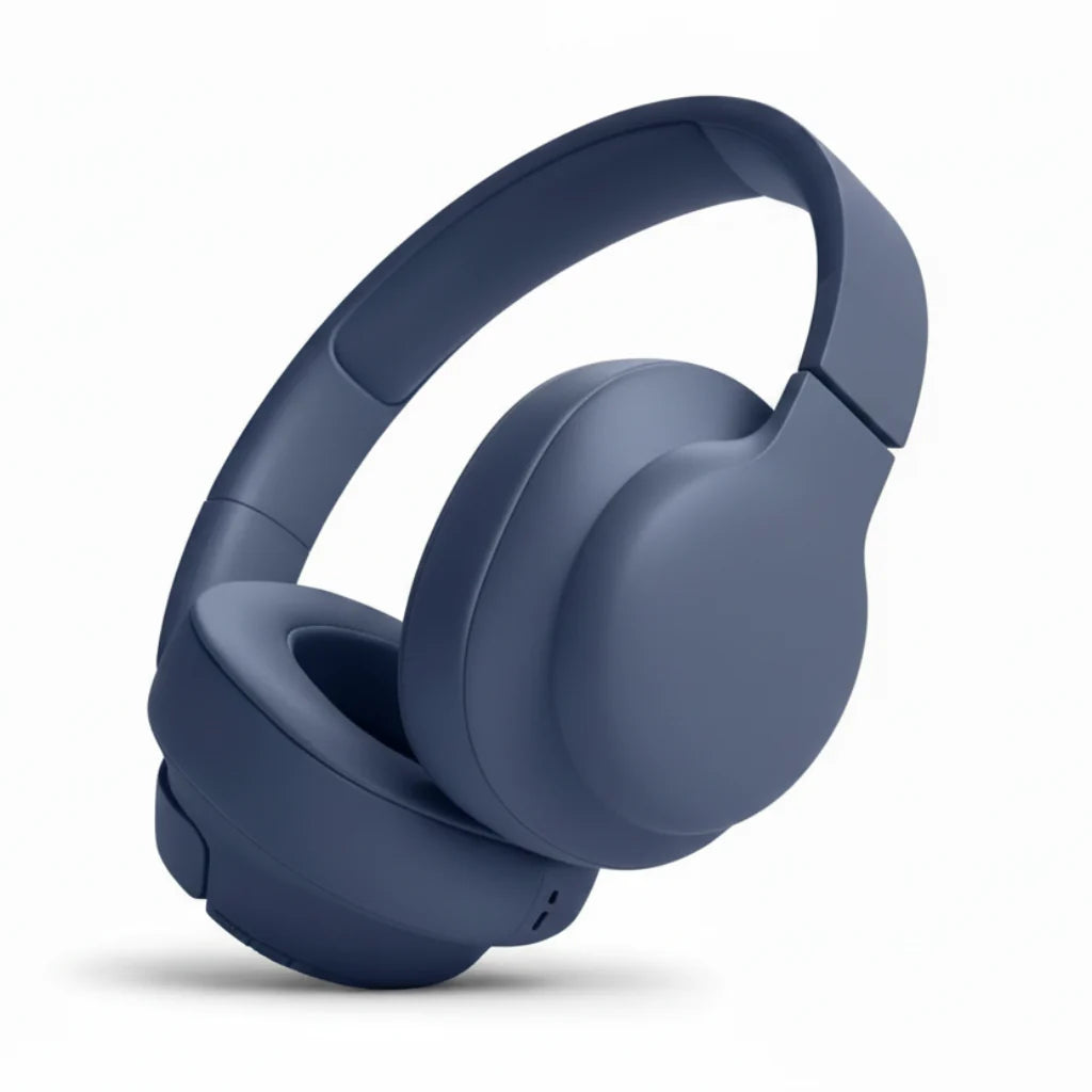 JBL Tune 720BT Bluetooth Headphones Wireless Over-Ear Headphones with JBL Pure Bass Sound - Black, Blue, Purple, White - Excellent - Refurbished JBL