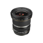 Canon 10-22mm lens with barrel details