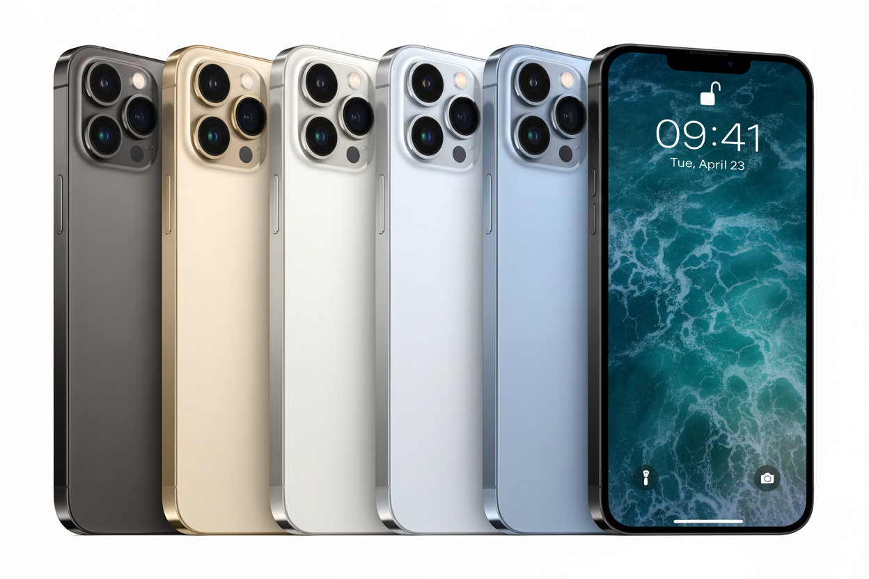Apple iPhone 13 Pro – 128GB / 256GB / 512GB / 1TB – Graphite, Gold, Silver, Sierra Blue, Alpine Green - Acceptable - Refurbished Apple