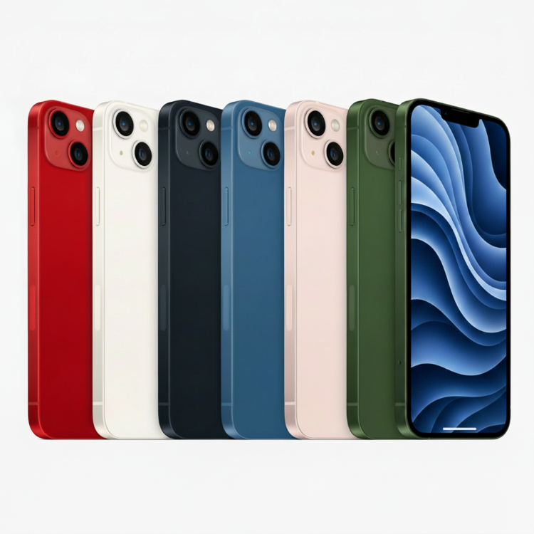 Apple iPhone 13 - 128GB, 256GB, 512GB - Pink, Midnight, Starlight, Green, Blue, Red - Excellent - Refurbished