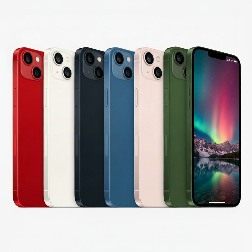 Apple iPhone 13 - 128GB, 256GB, 512GB - Pink / Midnight / Starlight / Green / Blue / Red 100% battery - Pristine - Refurbished Apple