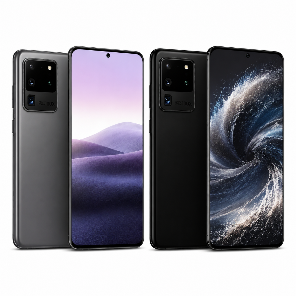 Samsung Galaxy S20 Ultra 5G  – / 128GB / 256GB / 512GB - Cosmic Gray / Cosmic Black - Acceptable - Refurbished SAMSUNG