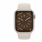 Apple Watch Series 8 – 41 mm Starlight Aluminum excellent condition apple