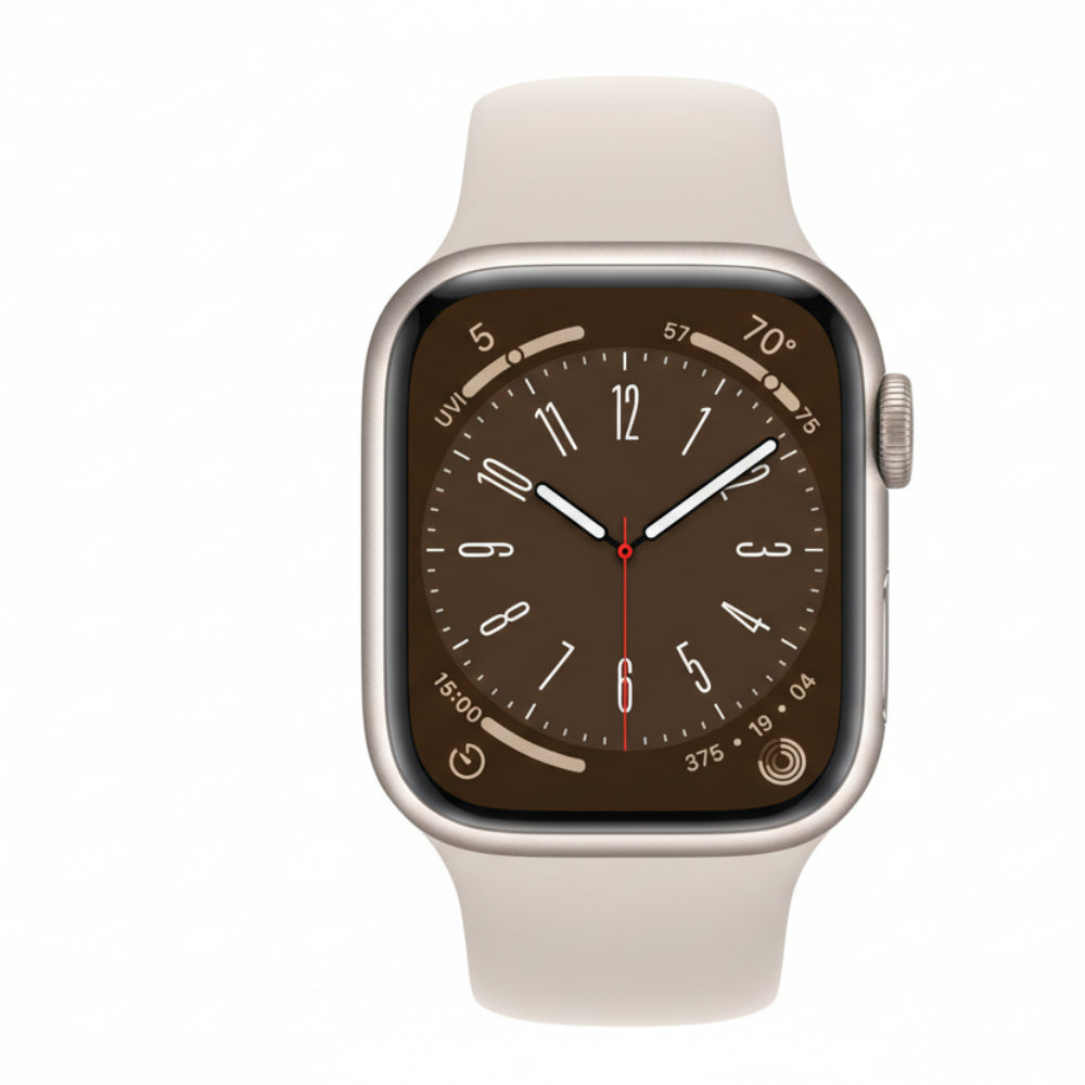 Apple Watch Series 8 – 41 mm Starlight Aluminum excellent condition apple