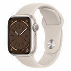Apple Watch Series 8 – 41 mm Starlight Aluminum excellent condition apple