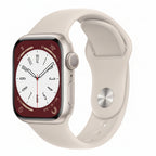 Apple Watch Series 8 – 41 mm Starlight Aluminum excellent condition apple