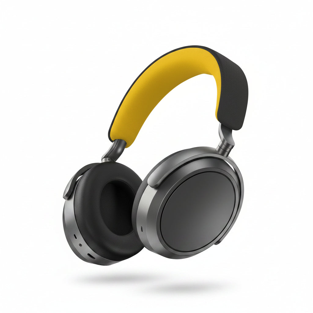 Sennheiser Momentum 4 Wireless 80th Anniversary Edition Headphones - Grey/Yellow