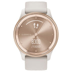 Garmin vívomove Trend Hybrid Smartwatch, White Cream - Acceptable - Refurbished Garmin