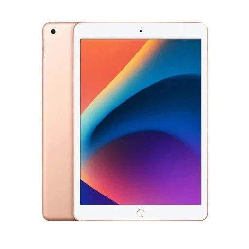 Apple iPad 8th Generation (10.2-inch 2020) - 32GB / 128GB - Silver, Space Gray, Gold - Excellent - Refurbished Apple