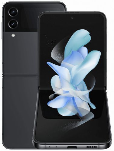 Samsung Galaxy Z Flip4 Foldable Phone - 128GB/256GB/512GB - Blue, Pink Gold, Bora Purple, Graphite - Acceptable - Refurbished SAMSUNG