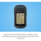 Garmin eTrex 22x Rugged Handheld GPS Navigator Black/Blue (AU Version) - Pristine – Refurbished Garmin