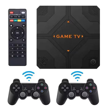 G12 Pro 4K Video Game Console 64GB with 30,000+ Classic Games TV Box G12 Pro