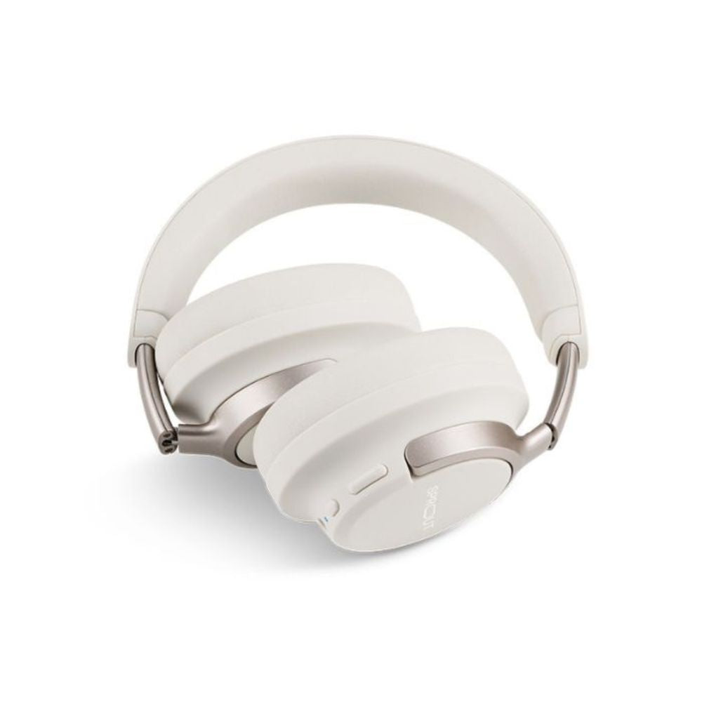 Sprout Harmonic 4 white headphones on light background