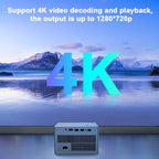 Transpeed S2 Smart Portable Projector with Dual Wifi Speaker Transpeed